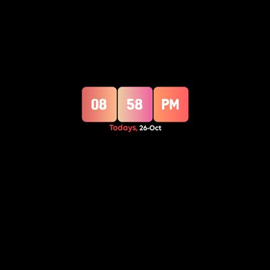 Clock style 050 preview