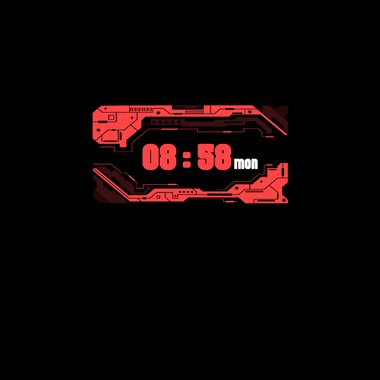 Clock style 102 preview