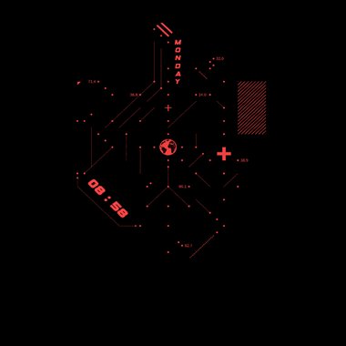 Clock style 103 preview