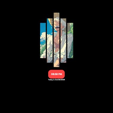 Clock style 107 preview